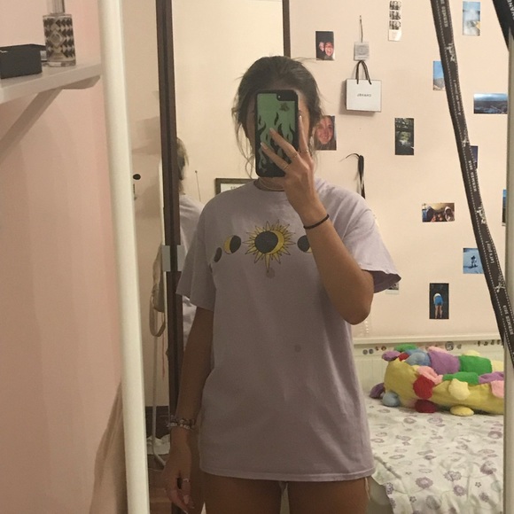 Purple urban top (water drop is from ironing - Picture 2 of 5